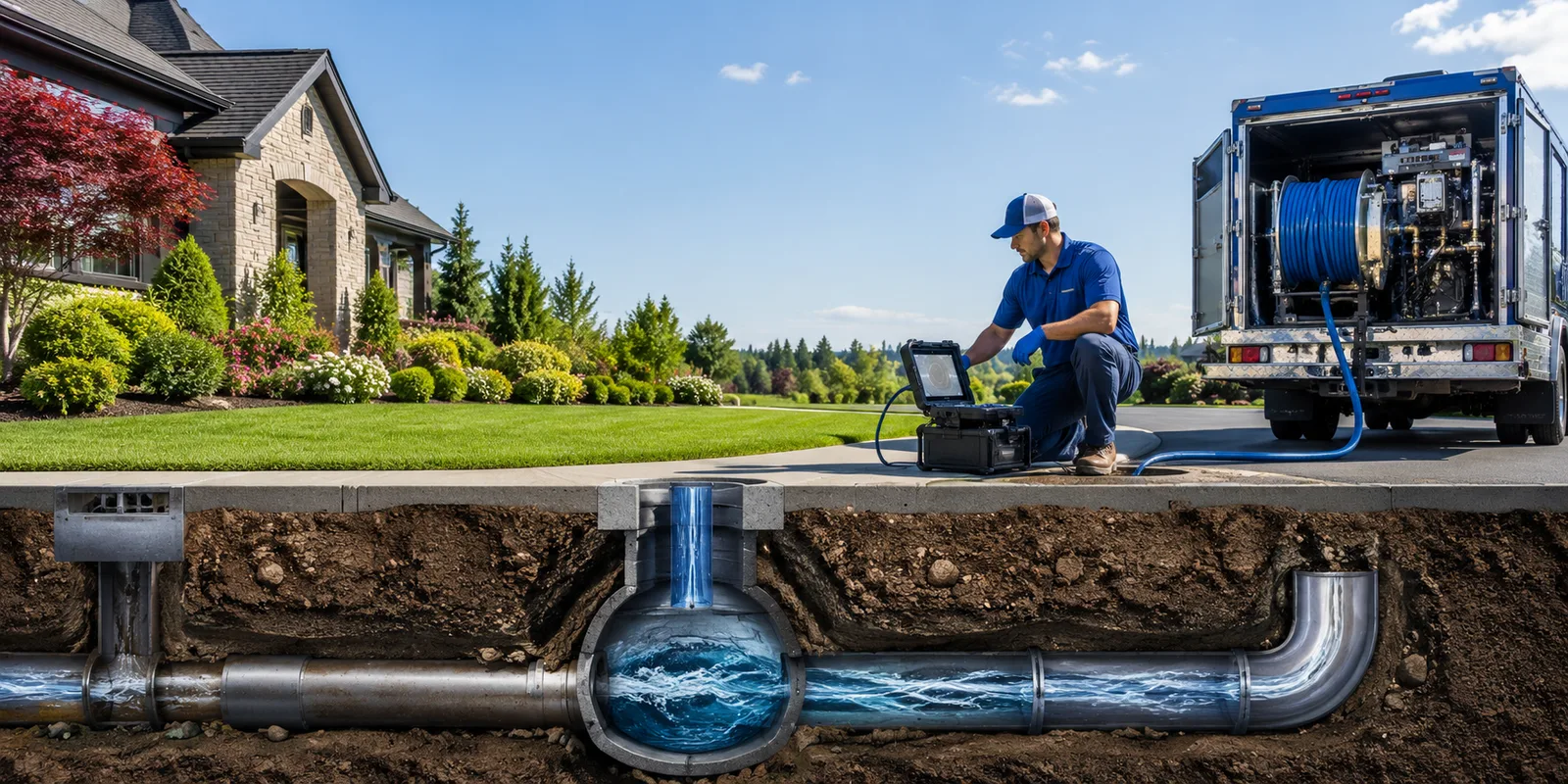 Drainage restoration information for Scandia, KS